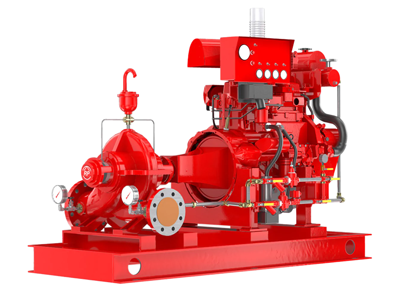 Divisible Body Fire Pump