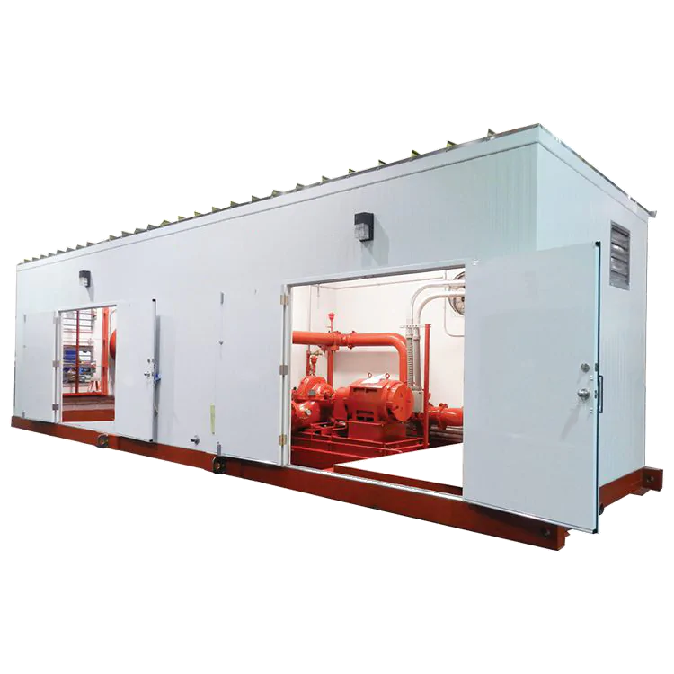 NFPA-20 uyumlu Yangın Pompa Muhafazaları
